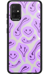 Fluid Smiley Purple - Samsung Galaxy A51