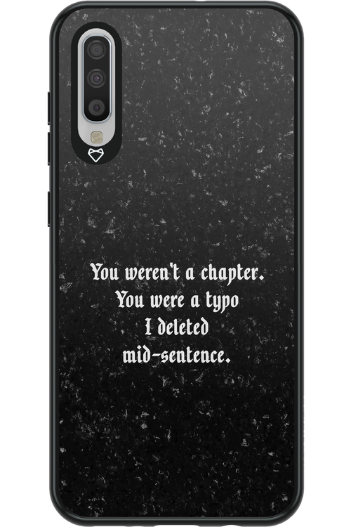 A Typo - Samsung Galaxy A70