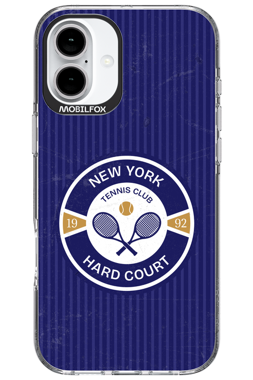 New York Hard Court Club 2.0 - Apple iPhone 16 Plus