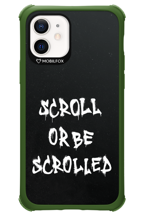 Scroll Black - Apple iPhone 12