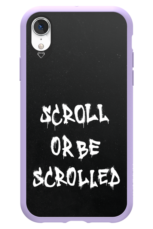 Scroll Black - Apple iPhone XR
