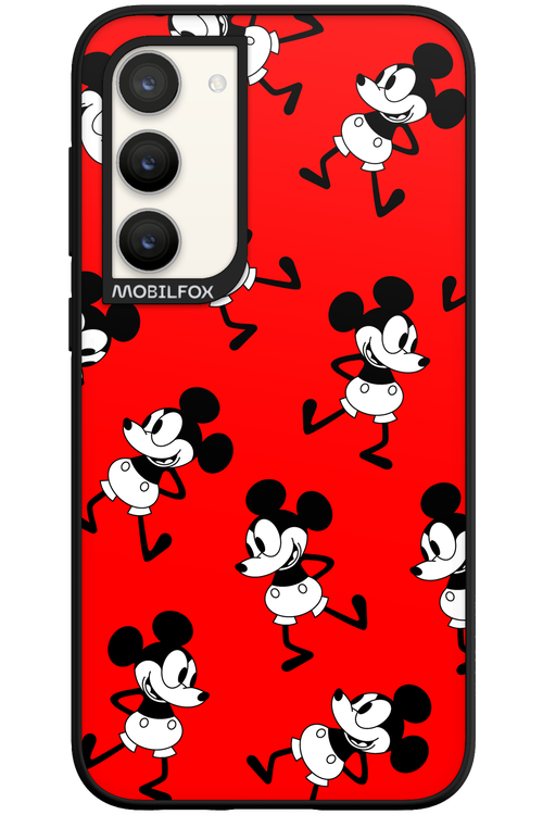 Iconic Mouse (red pattern) - Samsung Galaxy S23 Plus