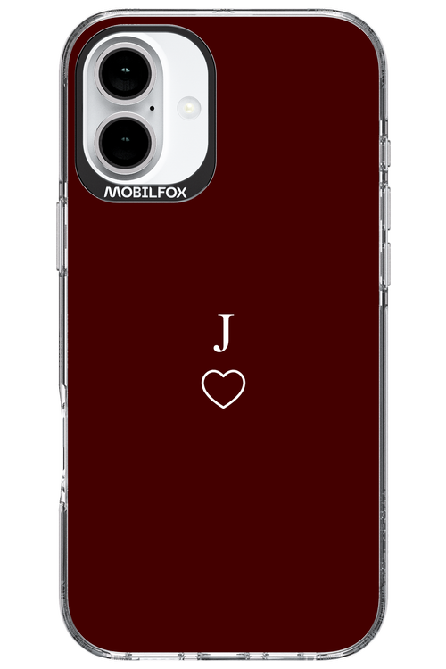 J Burgundia - Apple iPhone 16 Plus