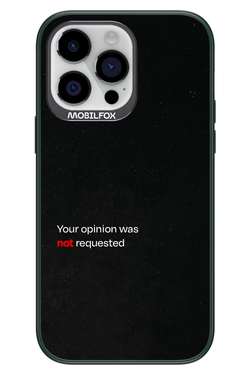 Not Requested 2.0 - Apple iPhone 14 Pro Max