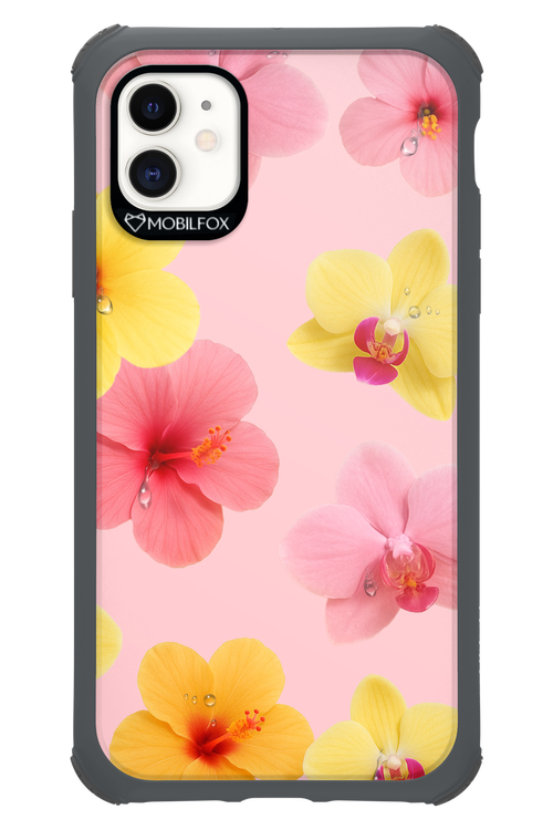 Sunset Flowers - Apple iPhone 11