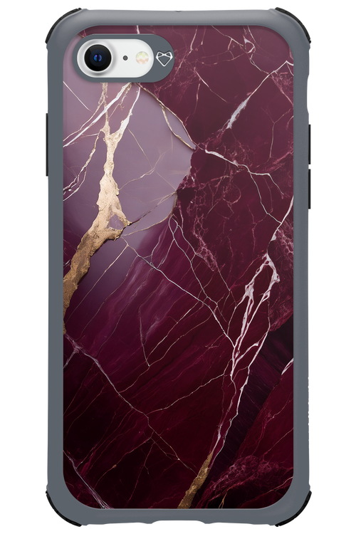 Burgundy Marble 2.0 - Apple iPhone SE 2020
