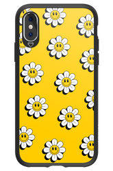 Smiley Flowers - Apple iPhone X