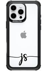 JS Monogram - Apple iPhone 16 Pro Max