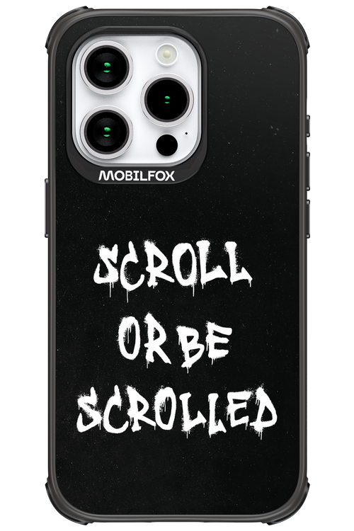 Scroll Black 2.0 - Apple iPhone 15 Pro