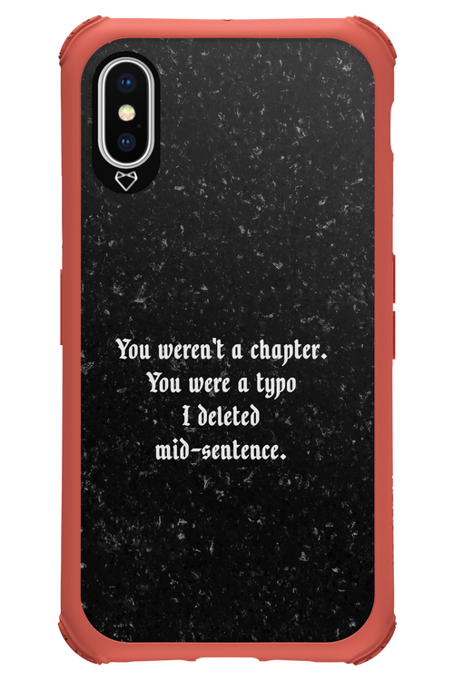 A Typo 2.0 - Apple iPhone X