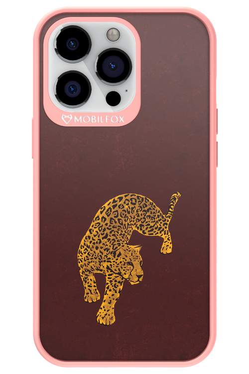 Burgundy Leopard - Apple iPhone 13 Pro