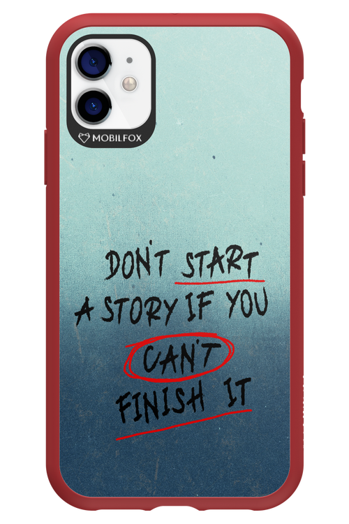 Don't Start - Apple iPhone 11