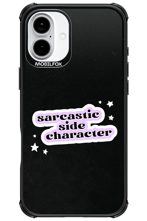 Sarcastic Black - Apple iPhone 16 Plus