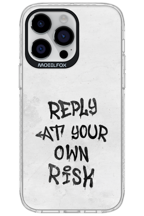 At Your Own Risk 2.0 - Apple iPhone 14 Pro Max