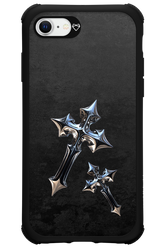 Chrome Crosses - Apple iPhone SE 2022