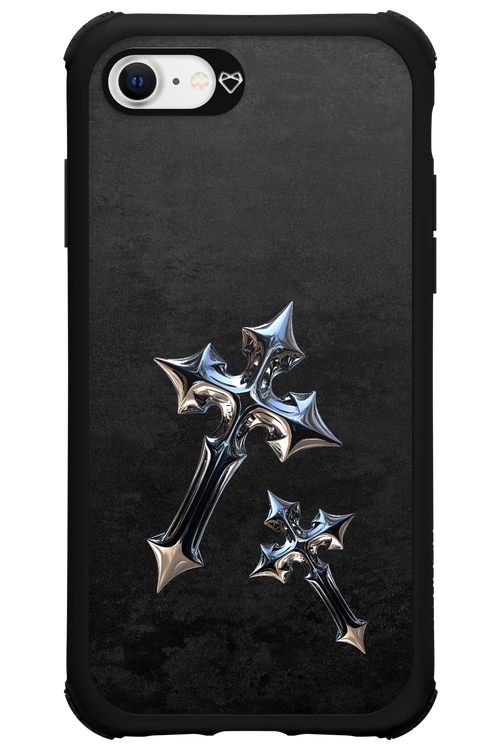 Chrome Crosses - Apple iPhone SE 2022