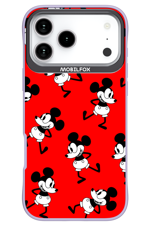 Iconic Mouse (red pattern) - Apple iPhone 17 Pro Max