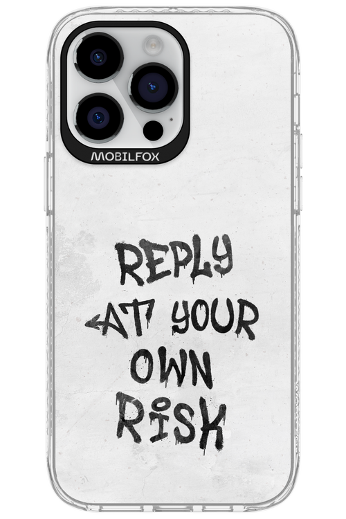 At Your Own Risk 2.0 - Apple iPhone 14 Pro Max