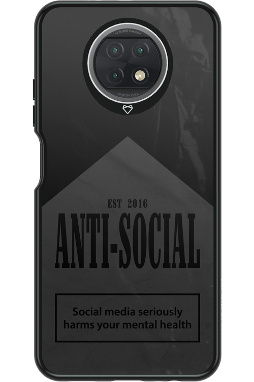 ANTI-SOCIAL (BLVCK) 2.0 - Xiaomi Redmi Note 9T 5G