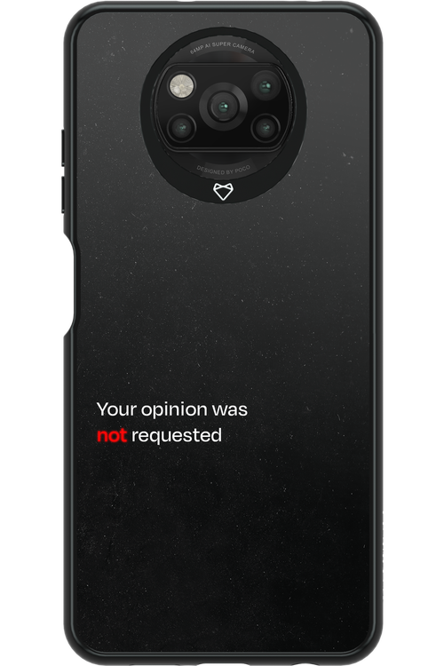 Not Requested 2.0 - Xiaomi Poco X3 NFC