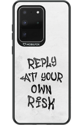 At Your Own Risk - Samsung Galaxy S20 Ultra 5G