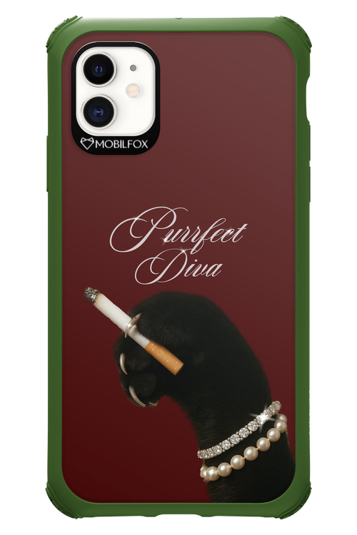 Purrfect Diva - Apple iPhone 11