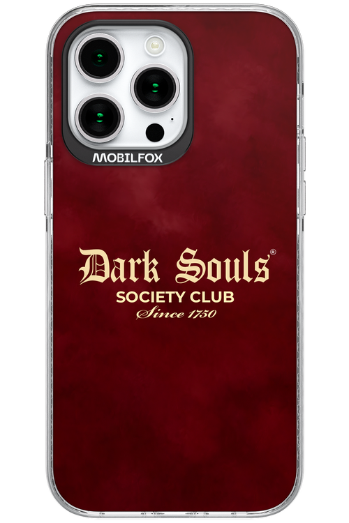 Dark Souls (Burgundy) - Apple iPhone 15 Pro Max