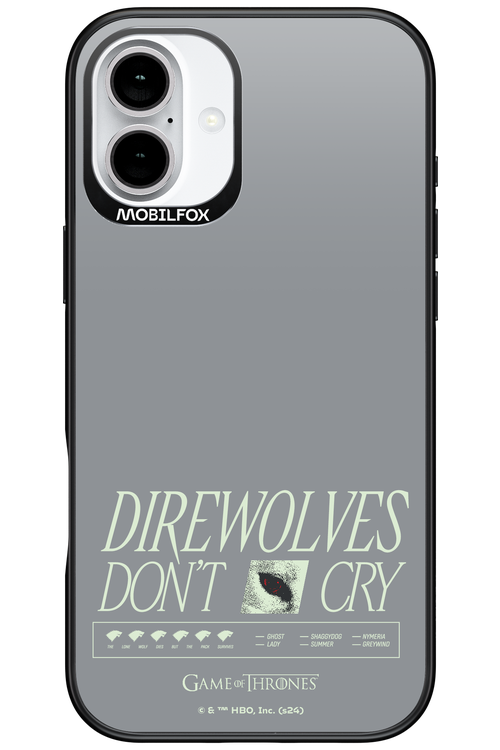 Direwolves Don’t Cry - Apple iPhone 16 Plus