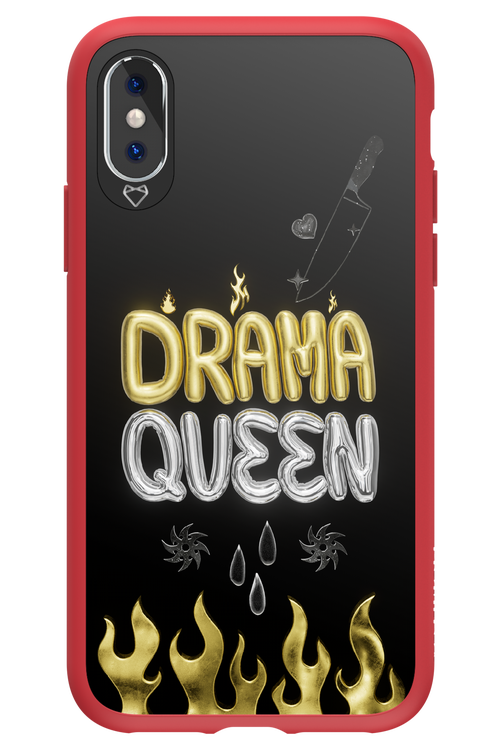 Drama Queen Black - Apple iPhone X