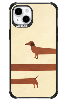 Stretchy Dog - Apple iPhone 15 Plus