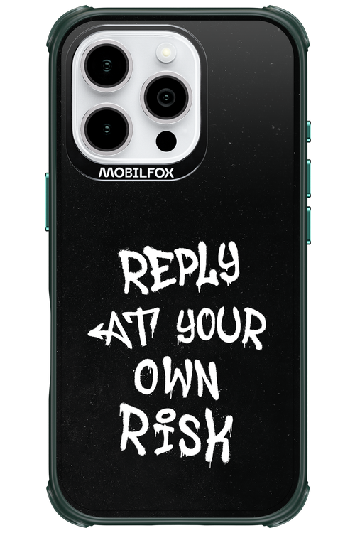 Risk Black 2.0 - Apple iPhone 16 Pro