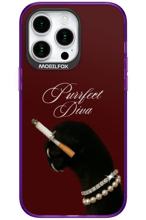 Purrfect Diva - Apple iPhone 15 Pro Max