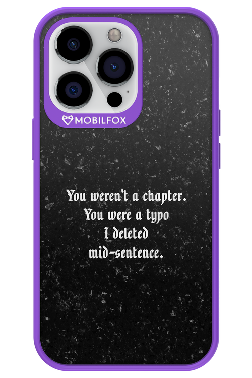 A Typo - Apple iPhone 13 Pro