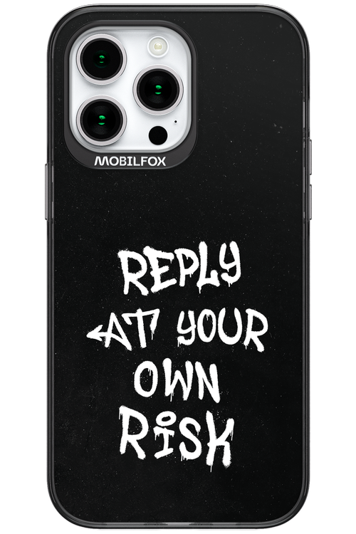 Risk Black 2.0 - Apple iPhone 15 Pro Max