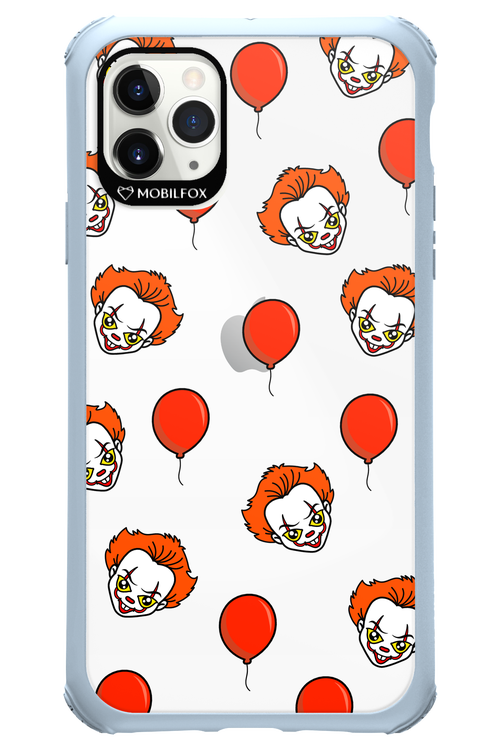 Mystery Clown (Transparent) - Apple iPhone 11 Pro Max