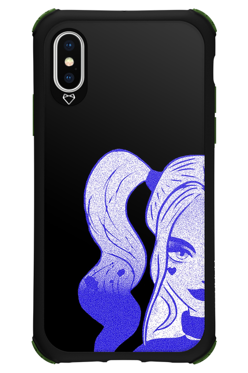 Qween Blue - Apple iPhone XS