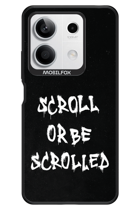 Scroll Black 2.0 - Xiaomi Redmi Note 13 5G