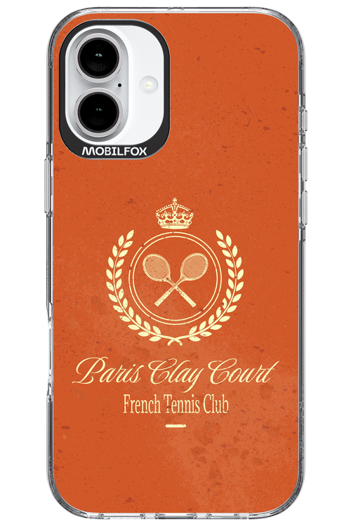 Paris Clay Court Club 2.0 - Apple iPhone 16 Plus