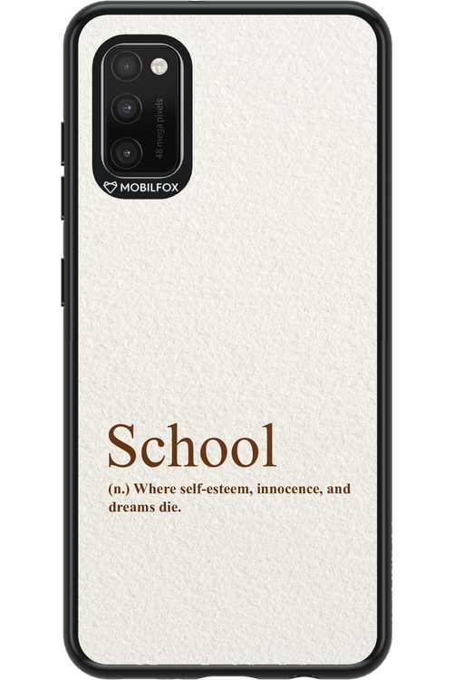 Schoool - Samsung Galaxy A41
