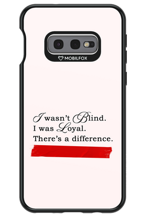 Difference - Samsung Galaxy S10e