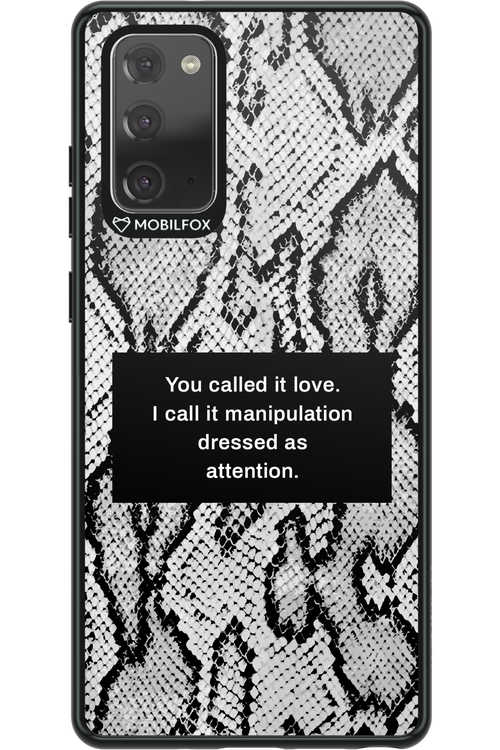 Manipulation 2.0 - Samsung Galaxy Note 20