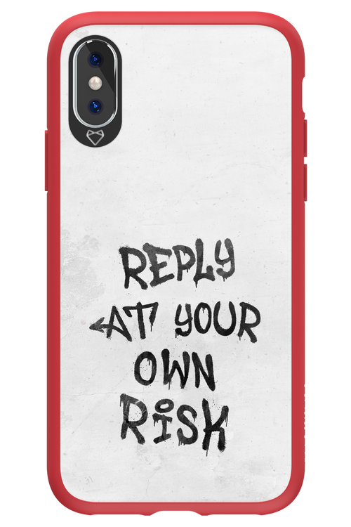 At Your Own Risk - Apple iPhone X