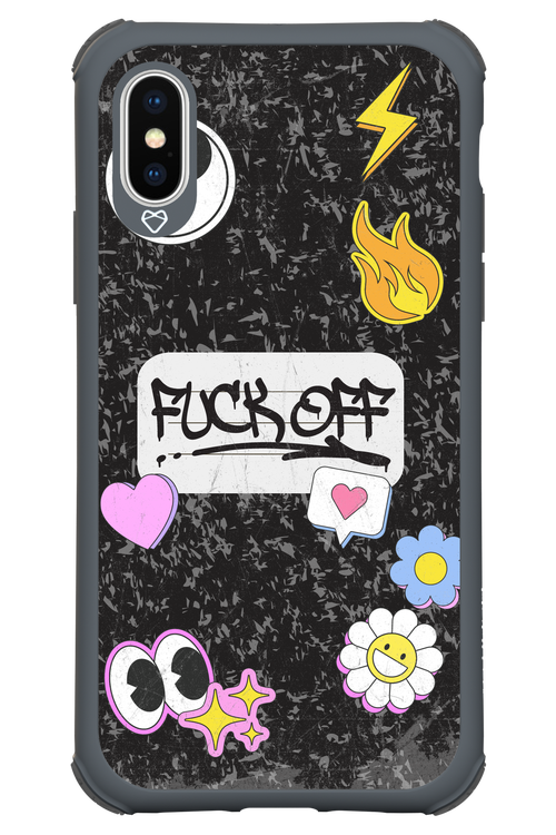 Fuck Off Case - Apple iPhone X