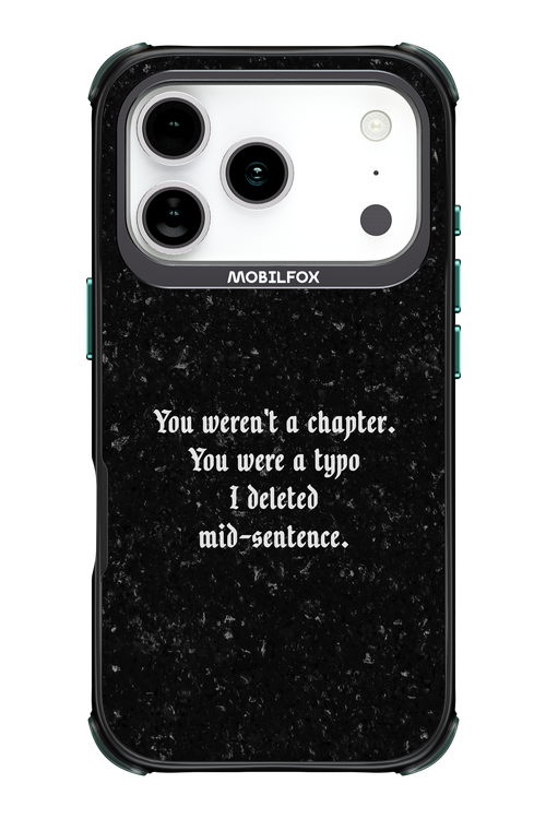 A Typo - Apple iPhone 17 Pro