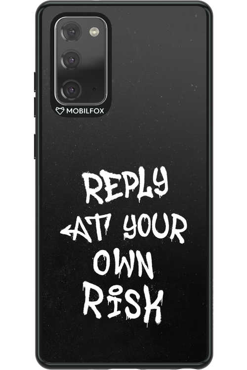 Risk Black 2.0 - Samsung Galaxy Note 20