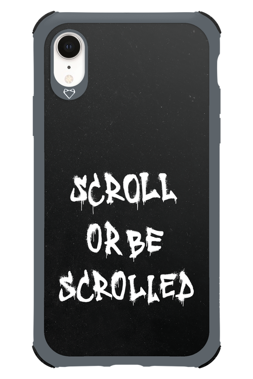 Scroll Black - Apple iPhone XR