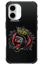 Monkey Rage Black - Apple iPhone 16