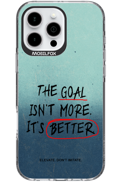 The Goal 2.0 - Apple iPhone 16 Pro Max