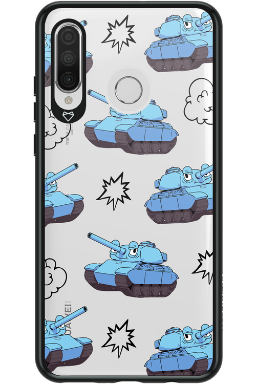 Tank Guy Transparent 2.0 - Huawei P30 Lite