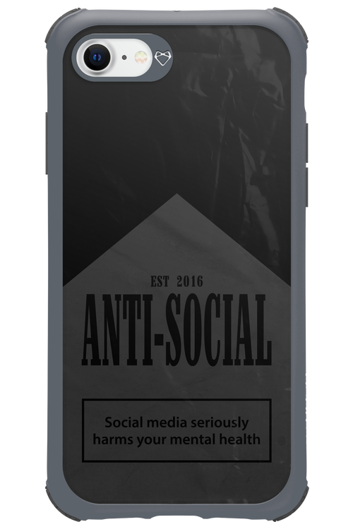 ANTI-SOCIAL (BLVCK) 2.0 - Apple iPhone SE 2020